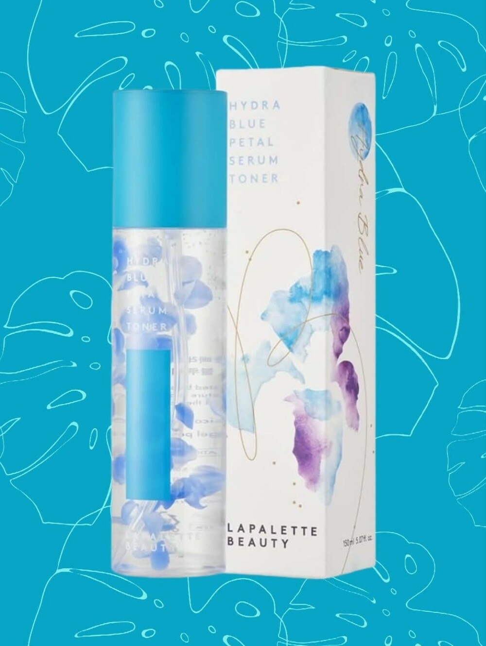 Lapalette Hydra Blue Petal Serum Töner & Mask 🌹One Of My Faves! 100 ml *BNIB